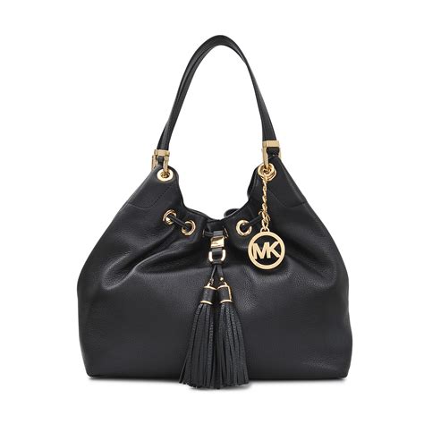 michael kors camden medium drawstring satchel black|Michael Kors Satchels .